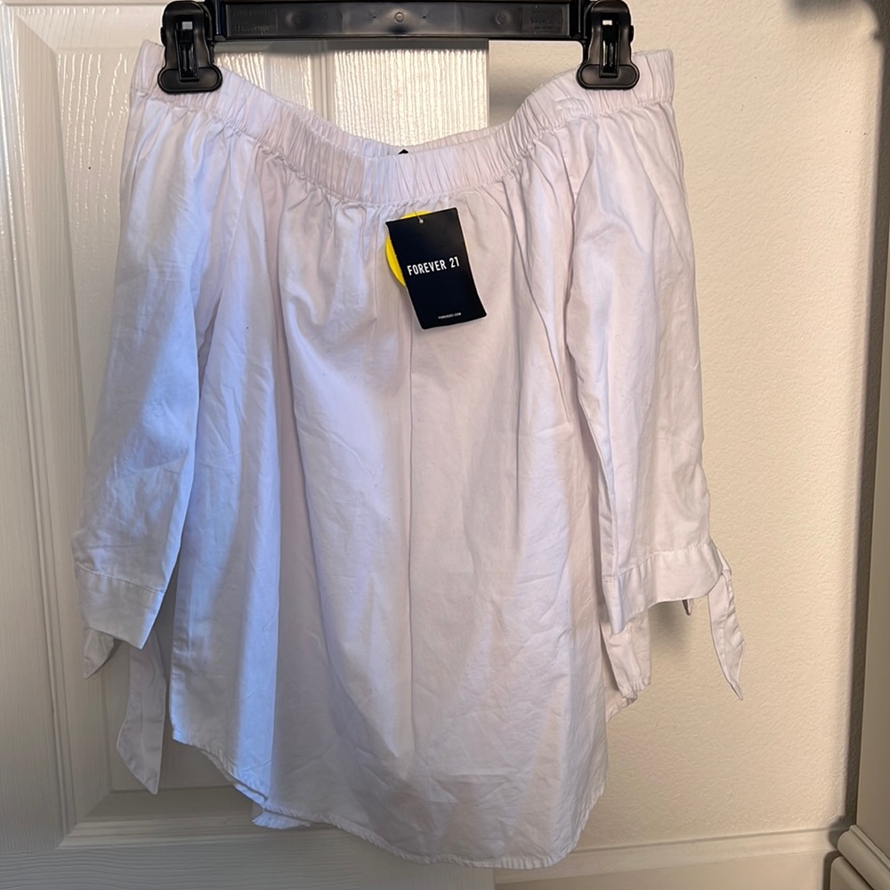 Beautiful white off shoulder top